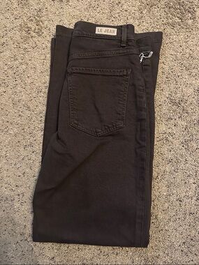 Le Jean Women's Brown Wide Leg Jeans